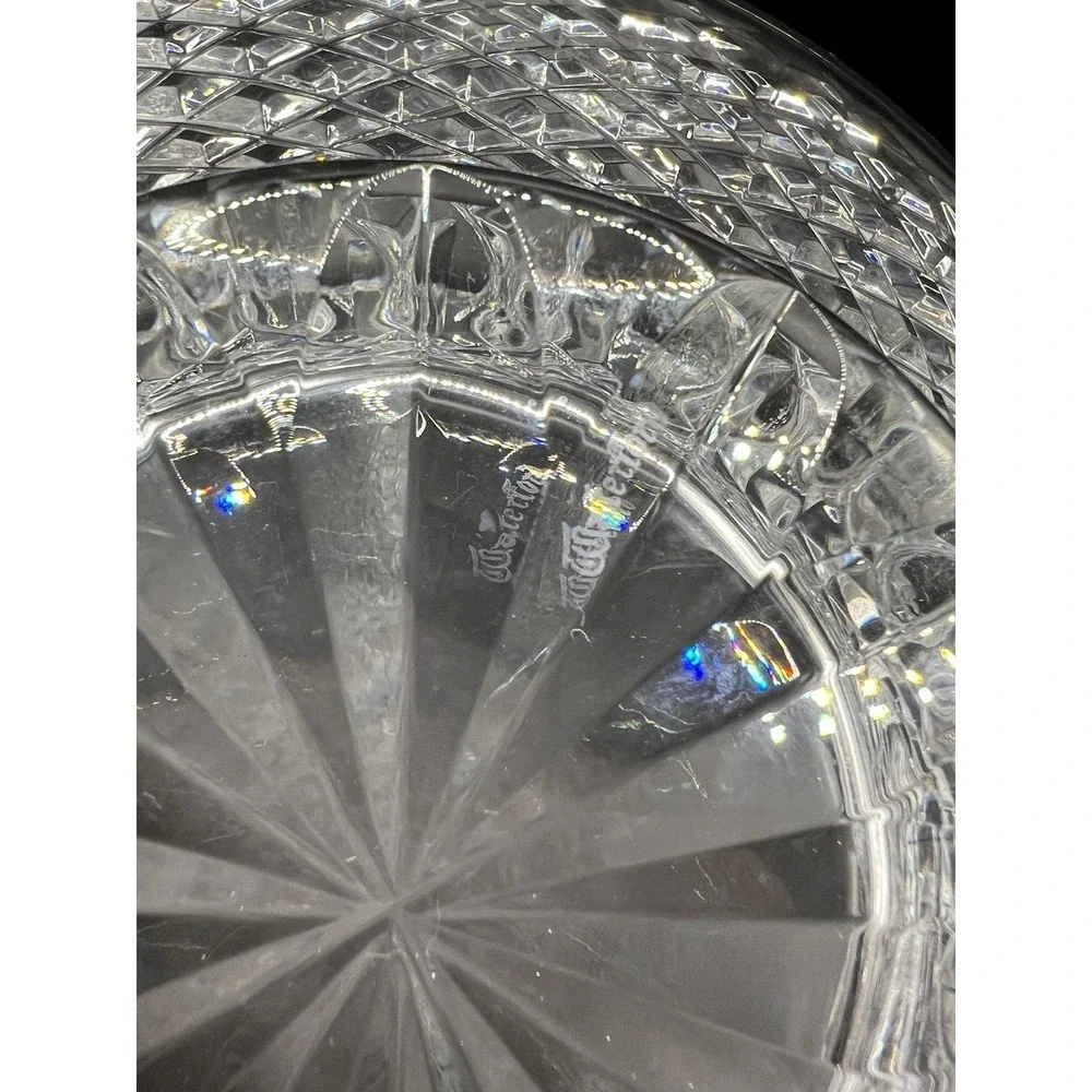 Vintage Waterford Alana Crystal Centerpiece Bowl  Cut Glass